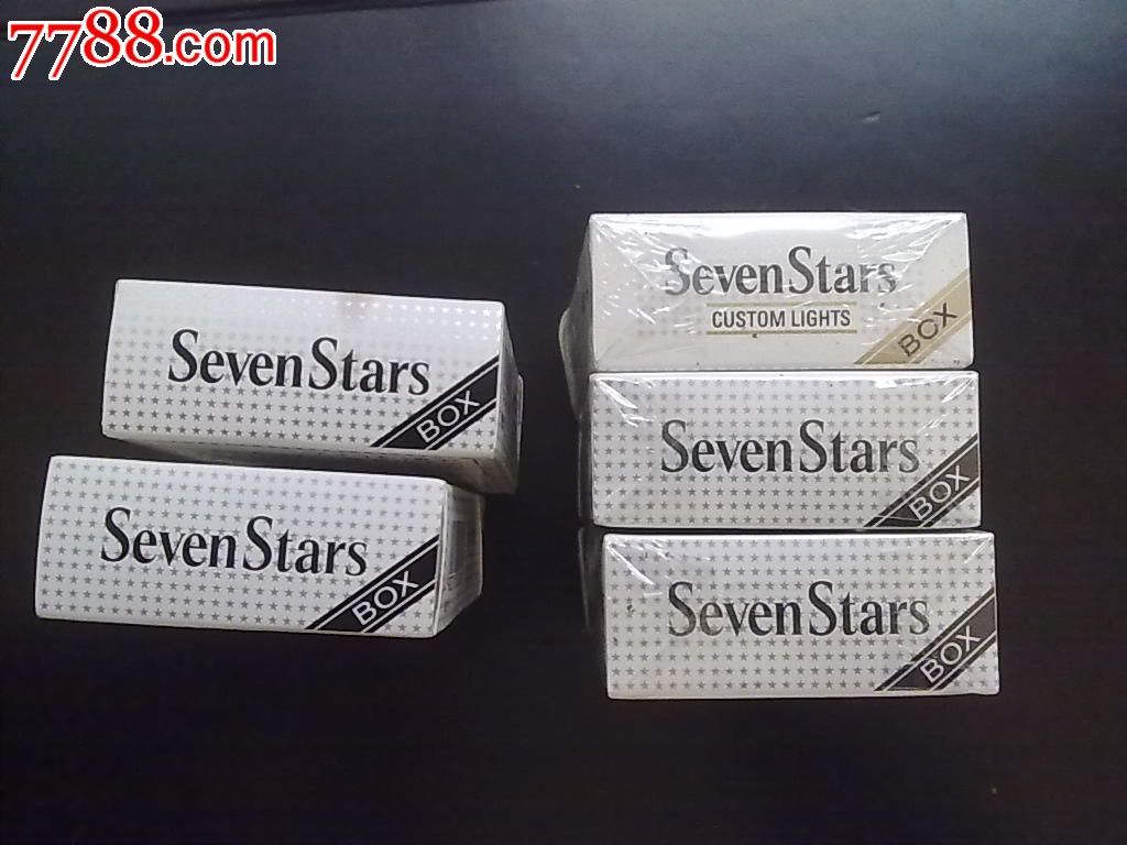 SevenStars日本七星日文广告5款-烟标\/烟盒--s