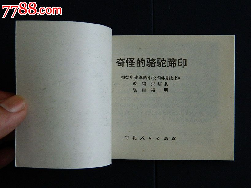 奇怪的骆驼蹄印