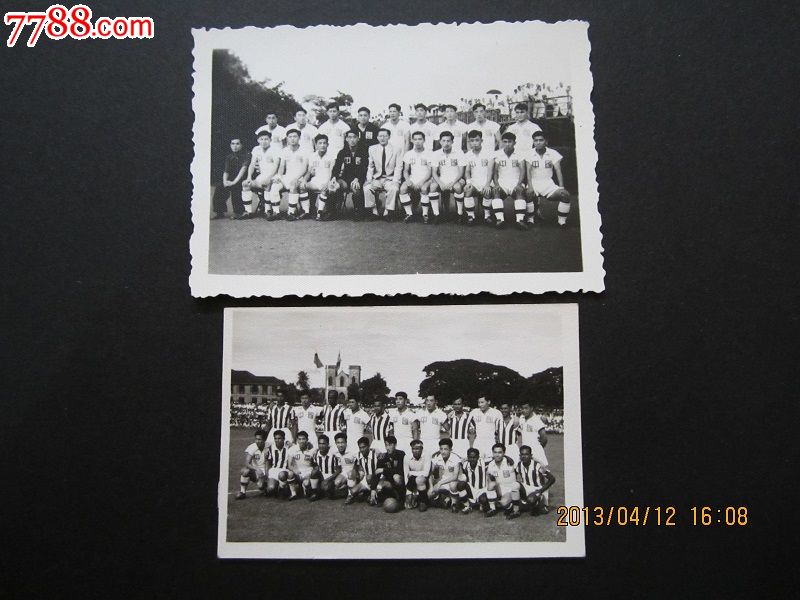 50年代--中国足球队老照片2件-se17042146-老