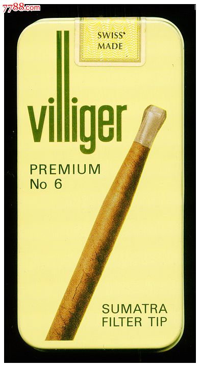 3d铁盒(6支装):villiger(雪茄).