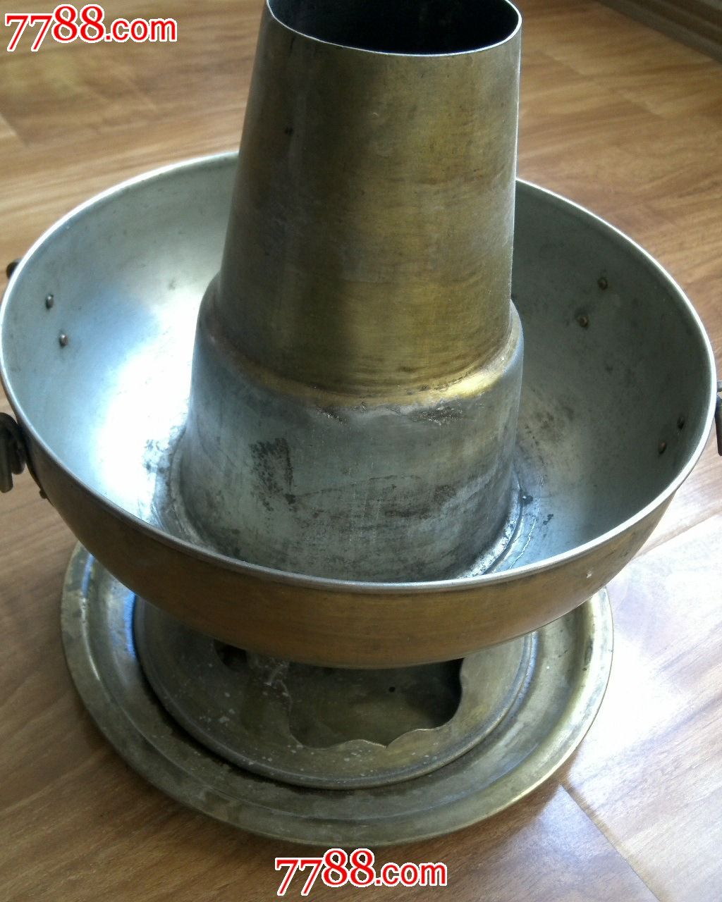 老式黄铜火锅