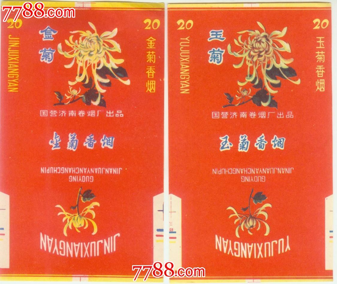 金菊玉菊一对