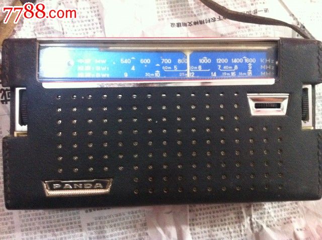 熊猫老式收音机