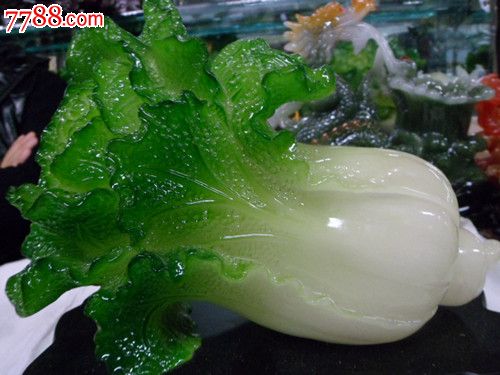 树指白菜玉石白菜岫岩玉摆件_价格150元_第1张_7788收藏__收藏热线