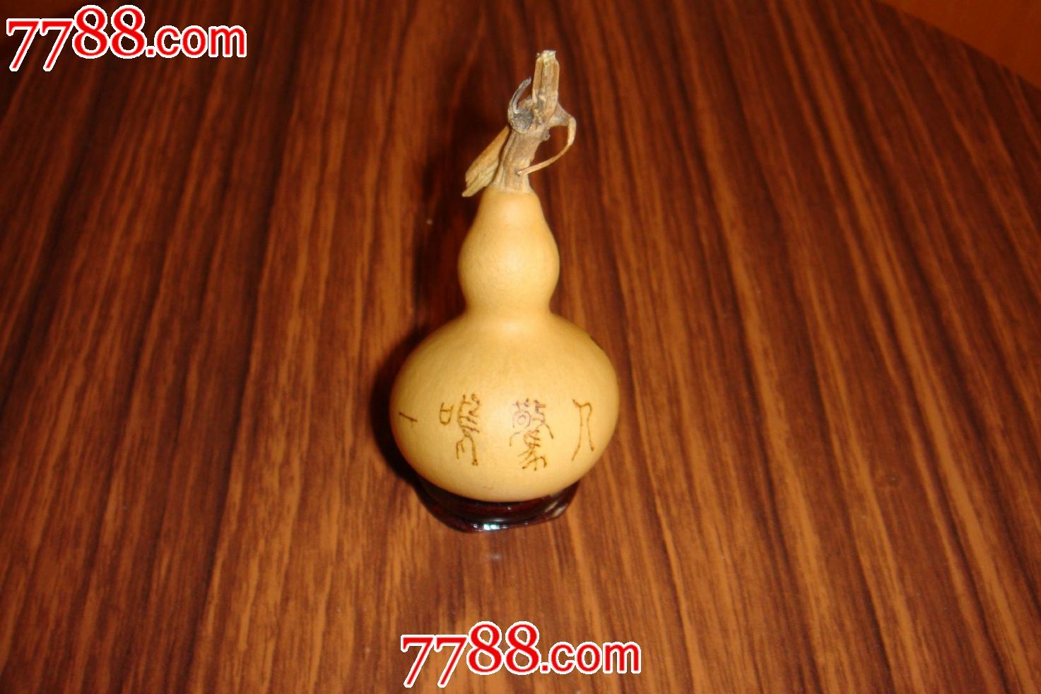 把玩烙画小葫芦(蝉)