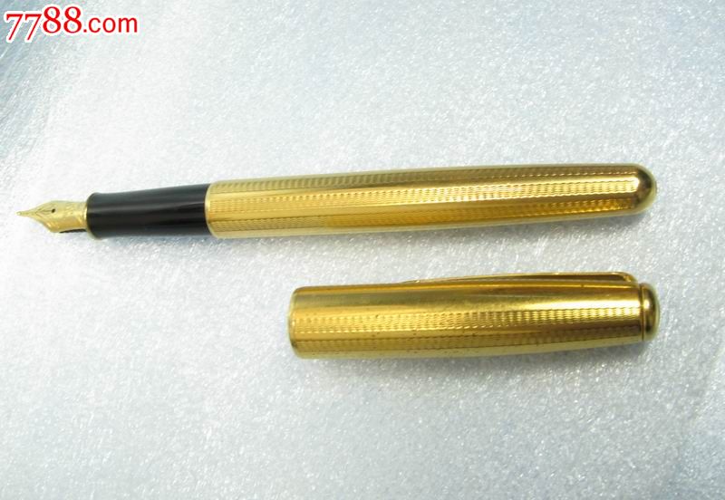正品parker派克18k金笔尖钢笔