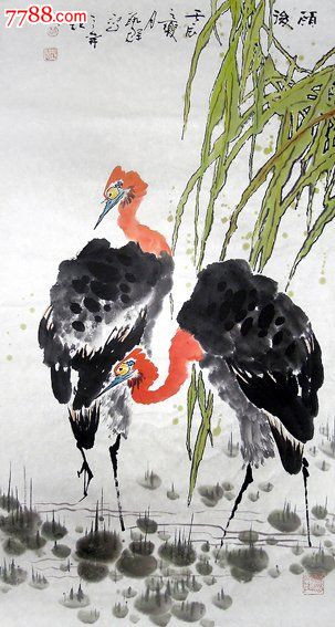 孙艺群·三尺花鸟-se17727575-花鸟国画原作-零售