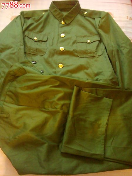 【包邮】87式陆*军装套装,87式迪卡干部服