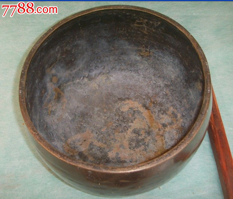庙里收的大铜钵盂法器