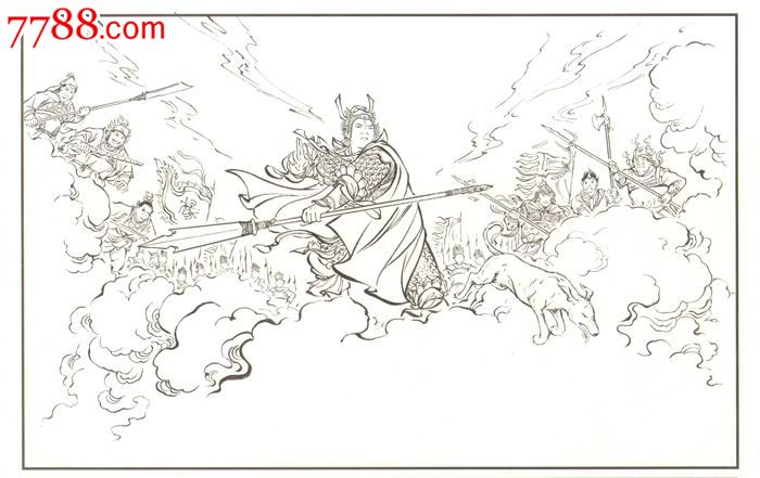 全5集原创32开大精战神杨戬系列鏖战花果山洪