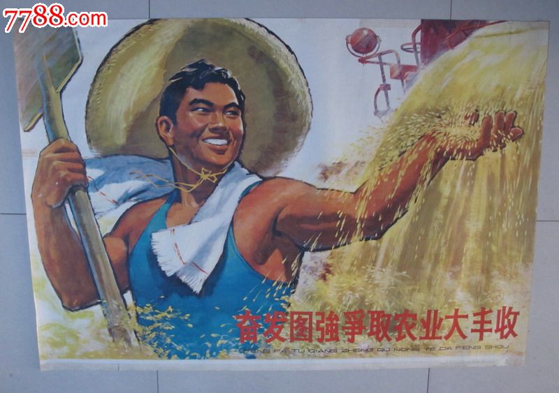 奋发图强争取农业大丰收