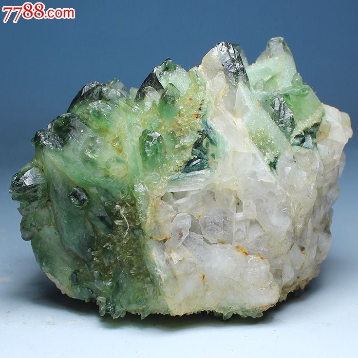 绿水晶标本