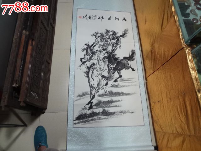 胡晓强八骏图