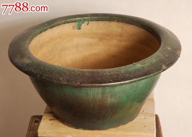 石湾花盆/鼓钉釉变大口唇l2013012【岭南盆满钵满】_第3张_7788收藏
