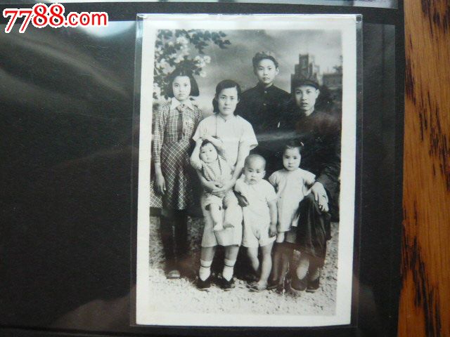 瞧这一家七口人