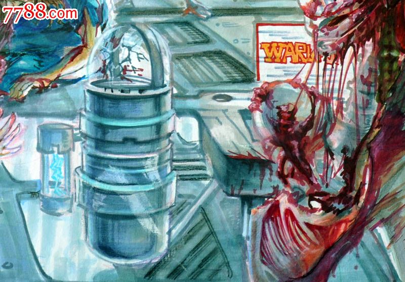 原创手绘漫画-生化危机