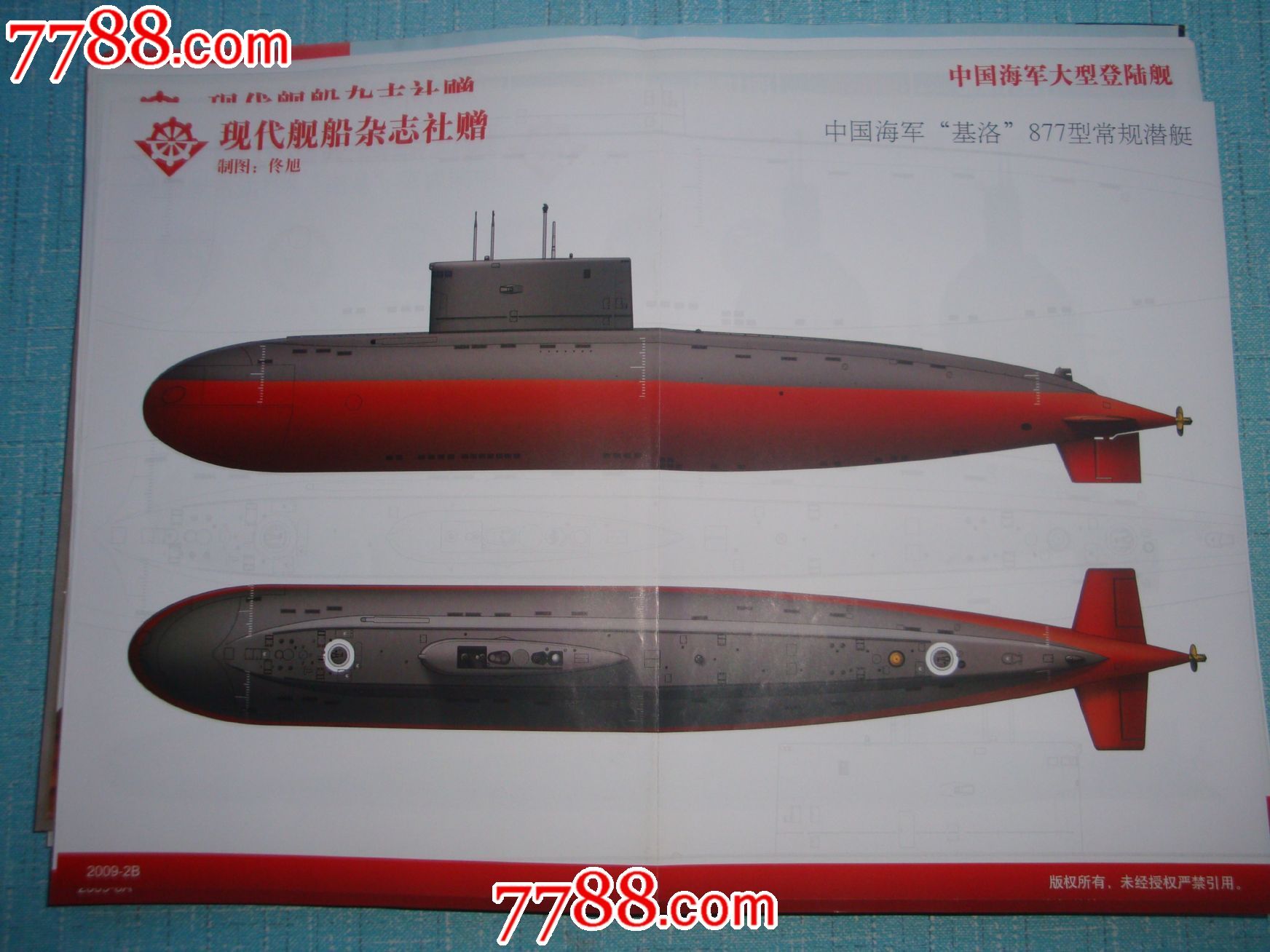 中国海军基洛级877型常规潜艇