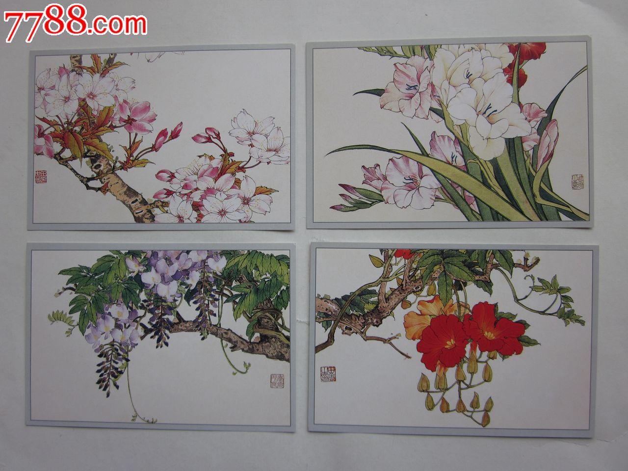工笔百花图(之二)