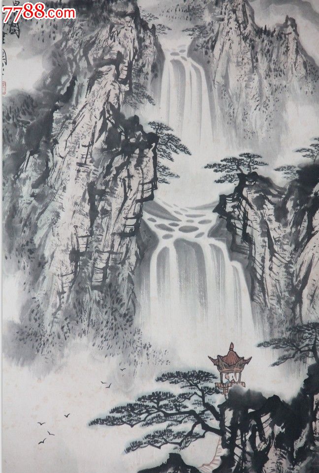 江建国山水画-山水国画原作--se18883301-零售-7788