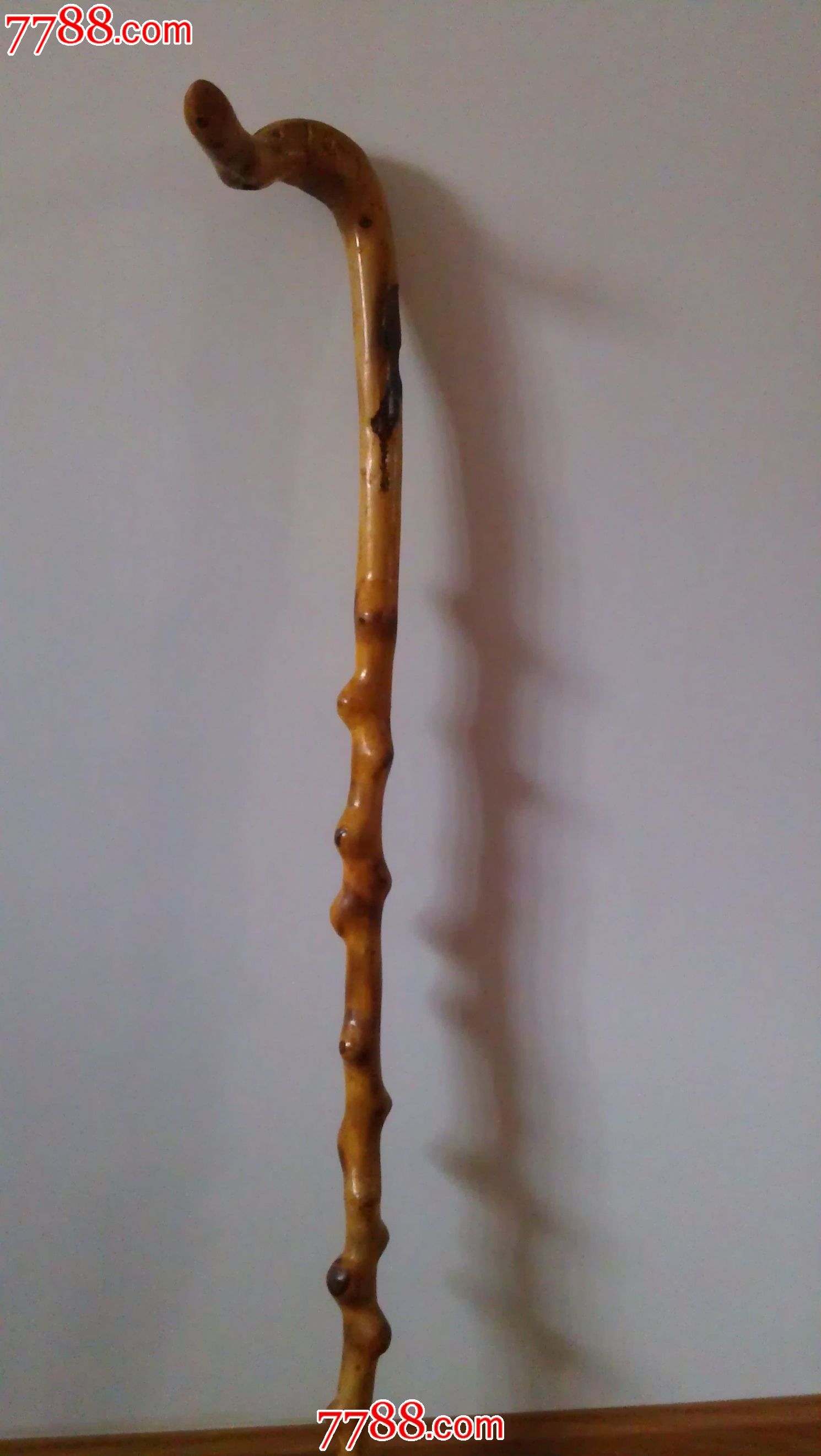 桃木极品拐杖