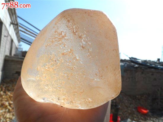 天然戈壁水晶原石乌尔禾宝石光原石戈壁玉彩玉克拉玛依玉原石