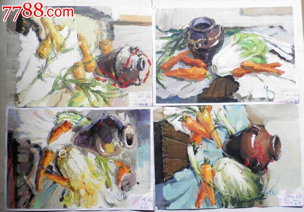 20张8开水粉画作品【01】