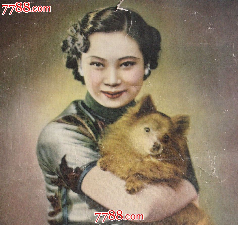 民国影星蝴蝶美人画-se20081941-七七八八宣传画收藏