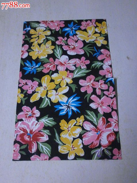 80年代花布设计稿