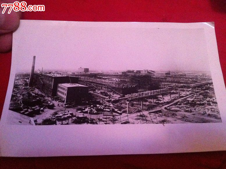 1958年太原化工区建设工地照片!