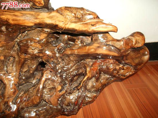 根雕奇石底座花瓶佛像底座整块树根杉木瘤