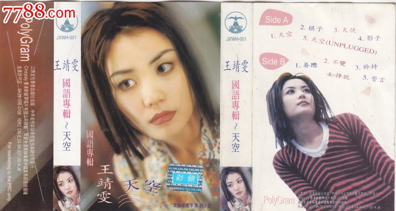 王菲王靖雯天空磁带