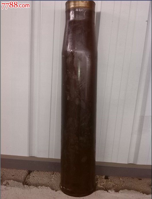 100mm加农炮炮*壳全新钢壳_铁兵器_老阵地【