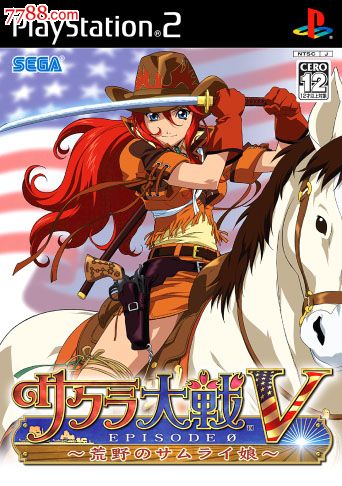 樱花大战5荒野的女武士[繁体中文版]ps2游戏