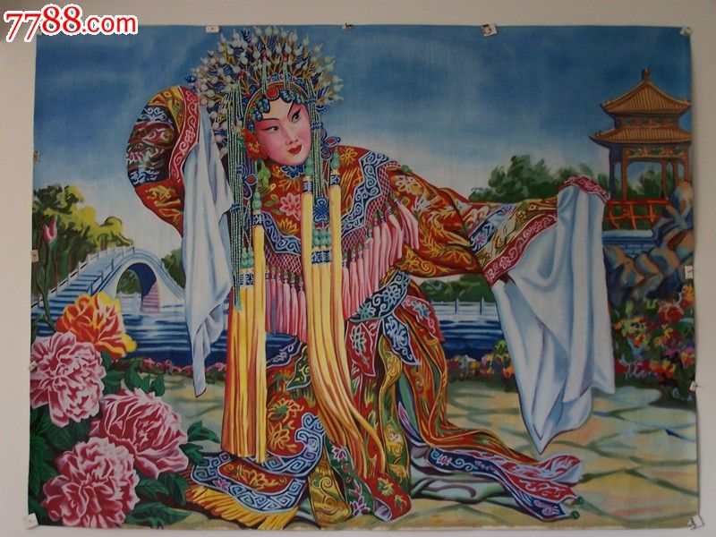 杨贵妃-油画原画--se20952354-零售-7788收藏__收藏热线