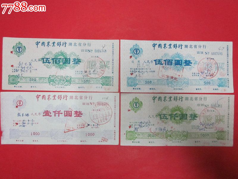 中国农业银行股票