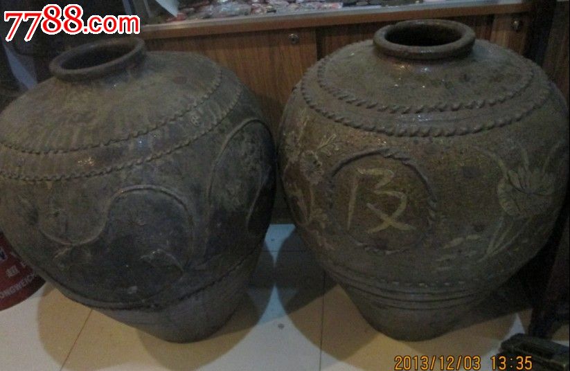 清代老酒坛