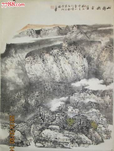 首页 零售 山水国画原作 >> 著名画家张金华精品山水 统一编号: se