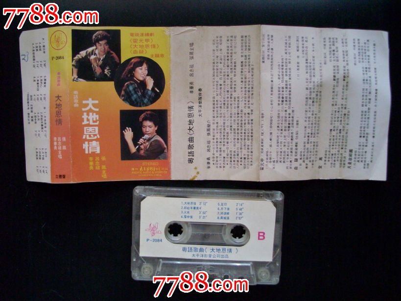 大地恩情-粤语歌曲-张凤,吕念祖主唱