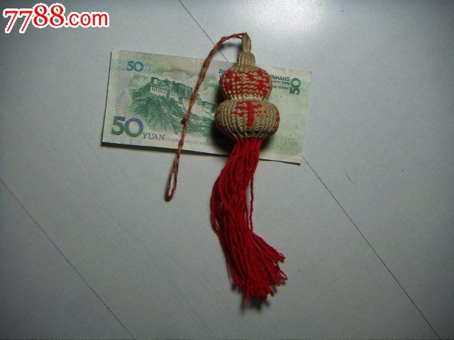 平步青云老手工绳编双喜老葫芦