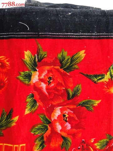 文革大绒褥面_尚润收藏【7788商城__七七八八