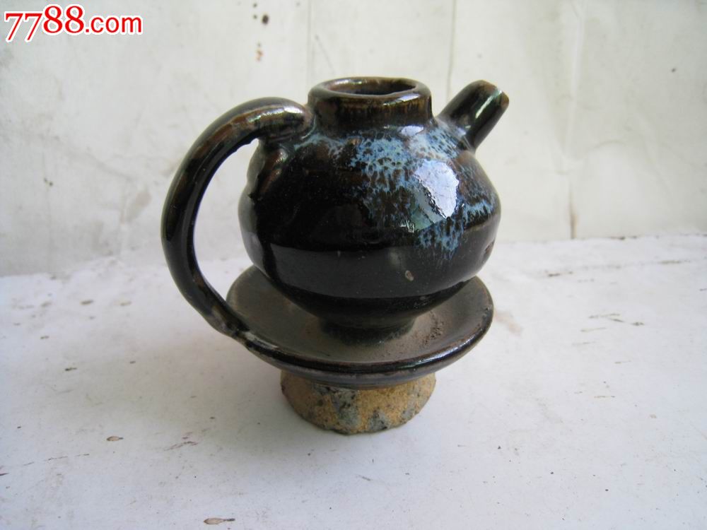 钧窑,老鼠油灯_花釉/窑变瓷【五马大墙】_第2张_7788茶具