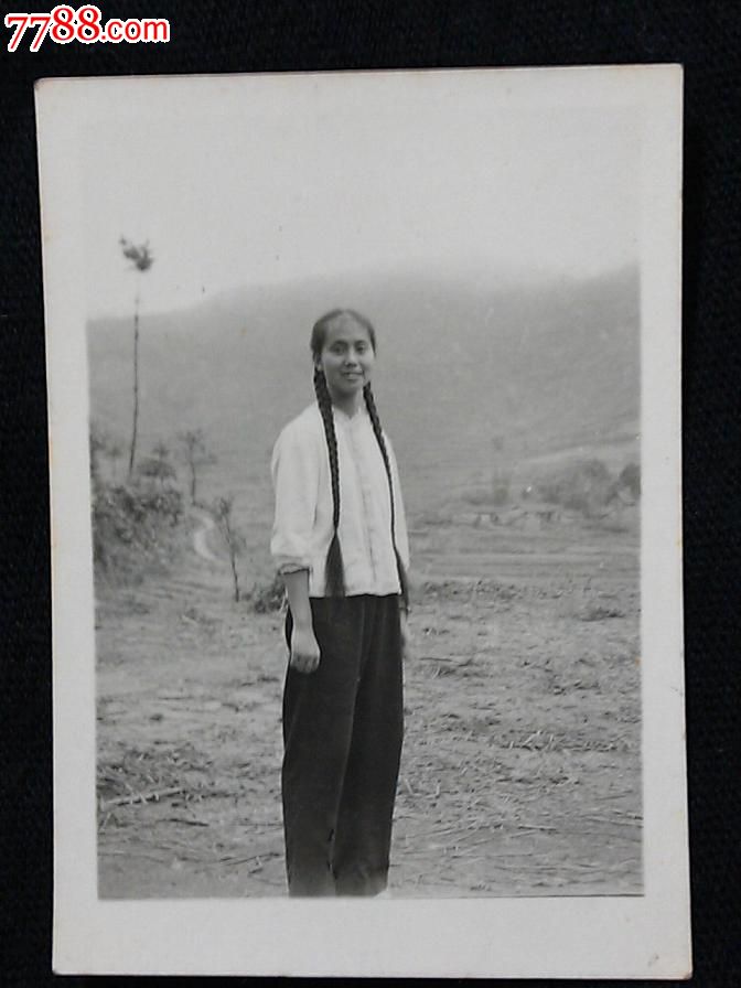 长辫子姑娘:六十年代老照片
