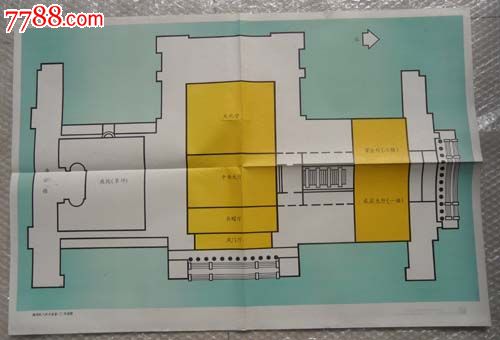 雄伟的人民大会堂(二)平面图