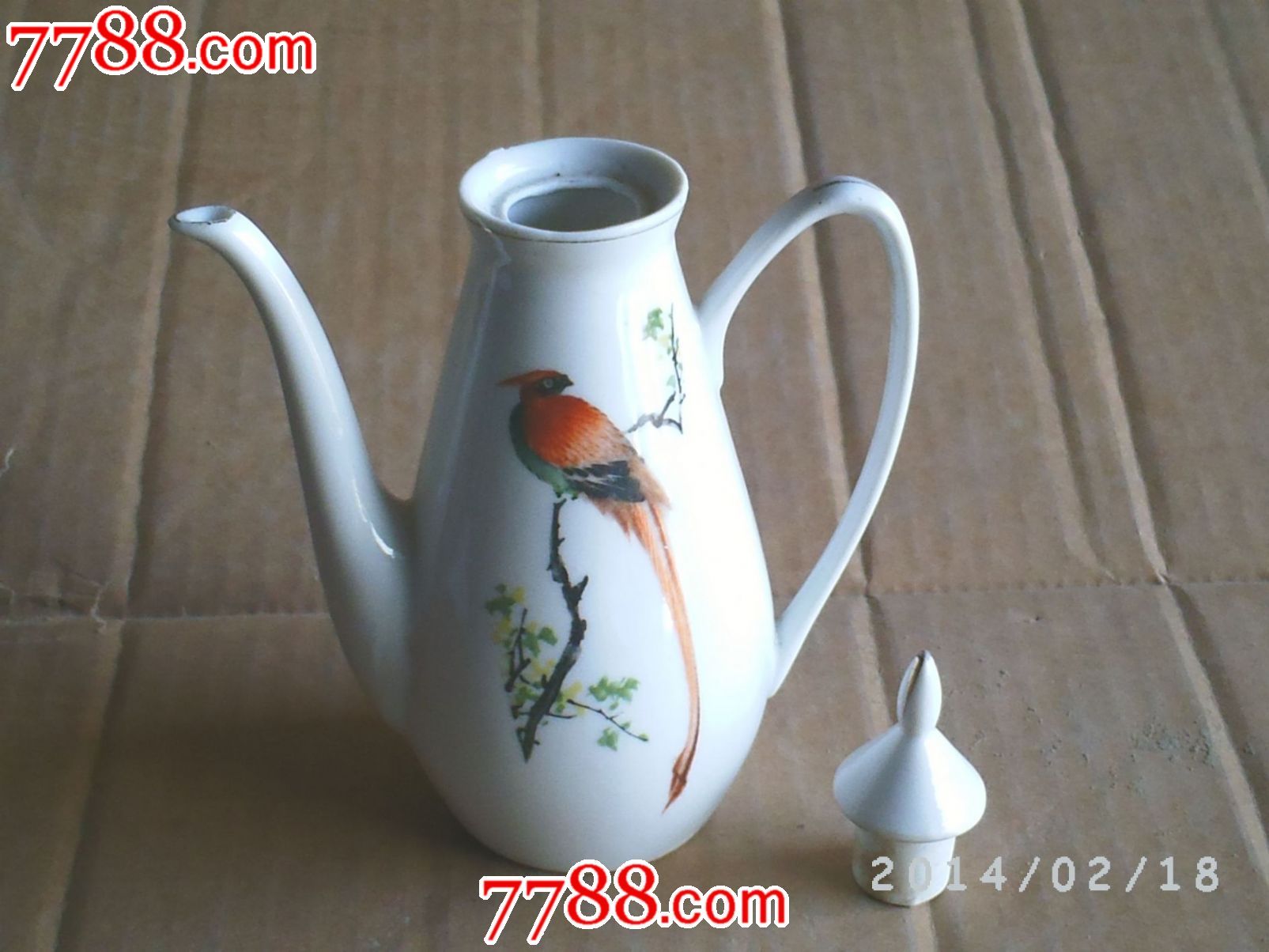 花鸟图案-酒壶(包老)全品