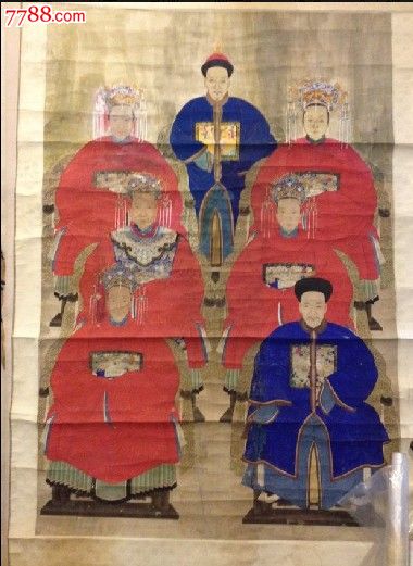 清代官员人物画像