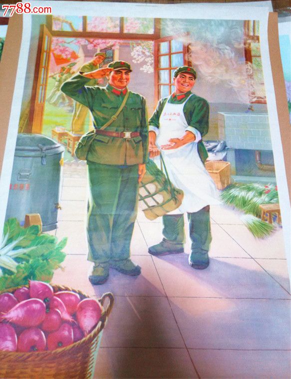 精品鲜见题材【新来的炊事兵】