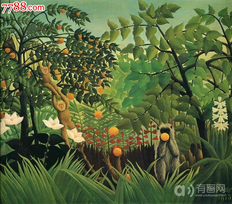 亨利61卢梭61油画