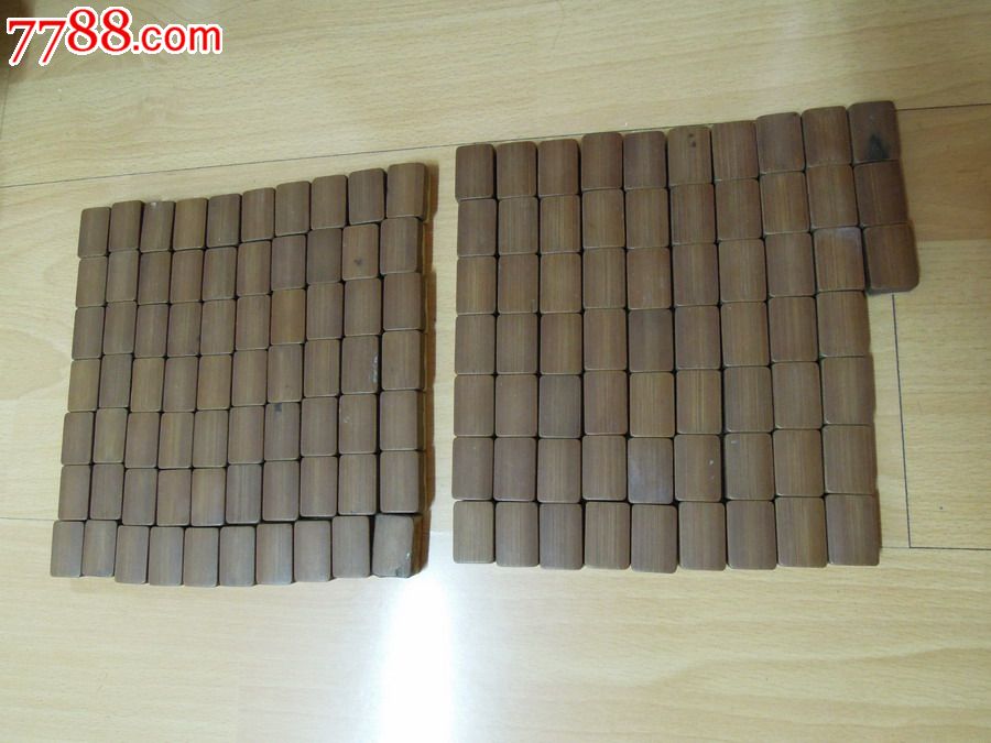 绝对包老保真的民国时期牛骨,竹子老麻将牌