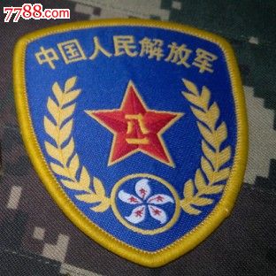 退役97驻港臂章