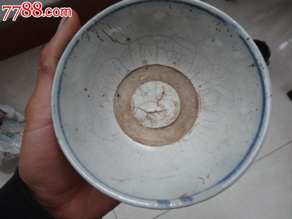 完好明代碗